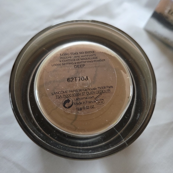 Lancôme Long Time No Shine Setting Powder Deep 0.52 OZ. - Picture 5 of 7